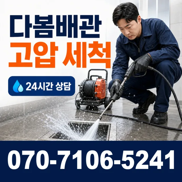 마두1 배관세척 상담 이미지 4